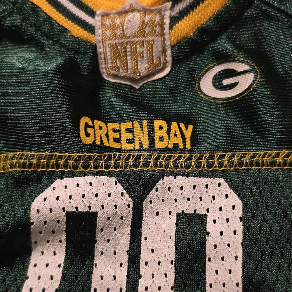 Dog Shirt Green Bay Packers Size Small/Medium 10x10.5